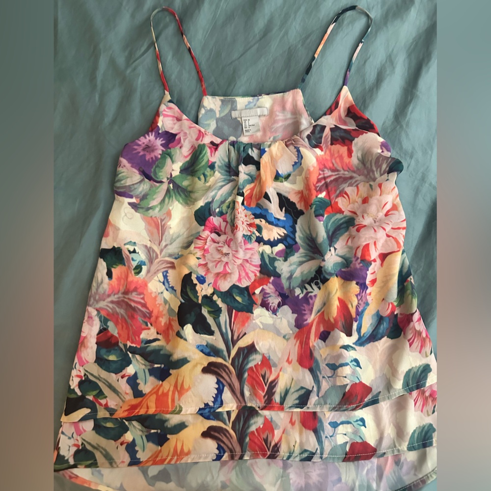Tropical camisole top